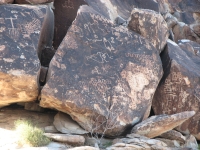 Grapevine Canyon petroglyphs